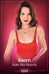 Kristi - Ruby Red Nightie