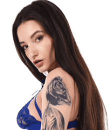 Sophie Ink - Blue & Tan Evening